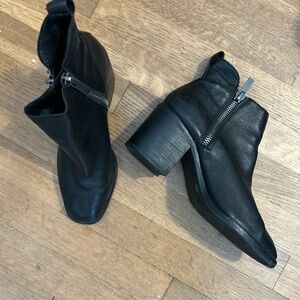 Lucky Brand Black Ankle Booties